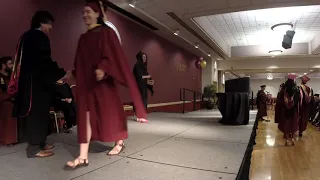 Spring 2019 Graduation Event: MSW Graduates Walking the Stage