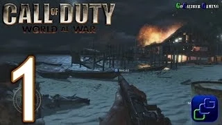 CALL OF DUTY: World At War Walkthrough - Gameplay Part 1 - Campaign: Semper Fi