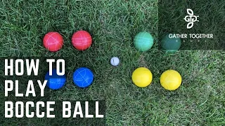How To Play Bocce Ball (Backyard Rules)