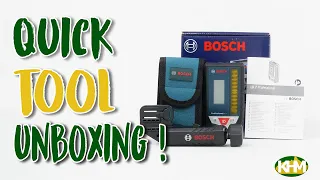 Quick Unboxing Bosch LR 7 Line Laser Receiver