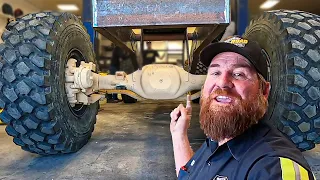 I'm Building The WORLD'S LARGEST Off-Road Wrecker