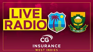 🔴LIVE RADIO | West Indies v South Africa | 1st CG Insurance T20I