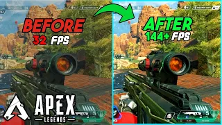 Apex Legend Season 16: How to BOOST FPS and Increase Performance (April 2023) ✅*NEW SEASON*