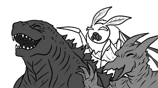 Godzilla KOTM - Its about to go DOWN (Animatic)