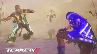 Tekken 8 - Eddy Gordo Intro, Heat & Rage Art