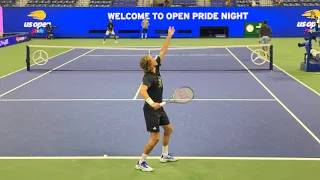 Carlos Alcaraz vs Stefanos Tsitsipas | Arthur Ashe Stadium Us Open 2021 Men’s 3rd round Highlights!!