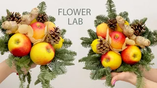 Lemon Ginger Bouquet. Fruit bouquet. Master Class /Как сделать букет из имбиря и лимонов