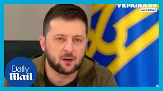 Zelensky: Peace deal negotiations with Russia 'enemy' a 'challenge'