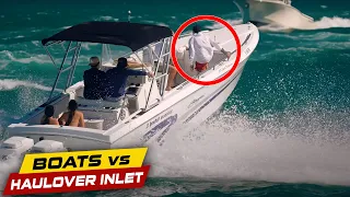 YOU SHOULD NEVER DO THIS AT HAULOVER! | Boats vs Haulover Inlet