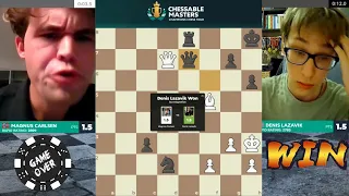 ДЕНИС ЛАЗАВИК РАЗНОСИТ CHESSABLE MASTERS!