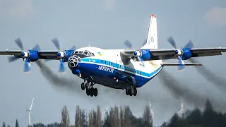 AN12 RETURNS to the AIRPORT with a DEFECT PROPELLER (4K)