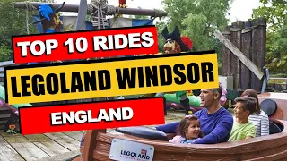 Top 10 BEST Rides at Legoland Windsor (2023) | Berkshire, England