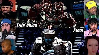 Atom vs Twin Cities | Real Steel | Reaction Mashup | #realsteel #boxing