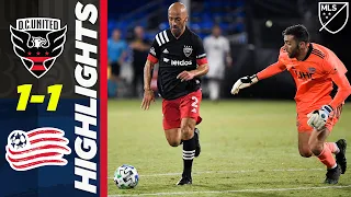 D.C. United 1-1 New England Revolution | SHOCKING Late Defensive Mistake! | MLS HIGHLIGHTS