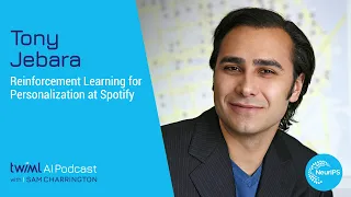 Reinforcement Learning for Personalization at Spotify with Tony Jebara - 609