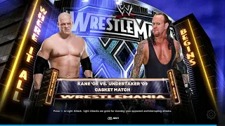 "🔥 WWE 2K24 FULL MATCH —  Kane vs Undertaker  —Casket Match of Legends!" Match