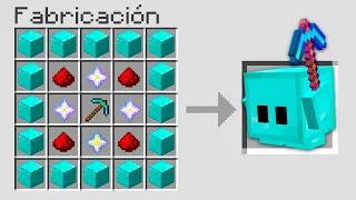 CONVERTIMOS en DIAMANTE al BLOQUE MASCOTA EN MINECRAFT 🐱😱 MINECRAFT ALEATORIO