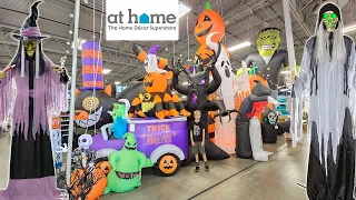 2023 At Home Halloween Store Walkthrough- Giant Animatronics, Inflatables, Decorations!