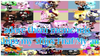 i adore them meme/mis ships/my ships Fnaf 6 /My au