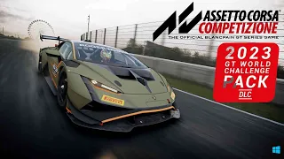 Assetto Corsa Competizione 2023 - GT World Challenge Pack DLC Console Launch Trailer [ESRB]