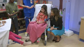 First Lady Melania Trump Visits Children's National Hospital