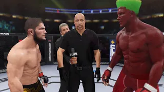 Khabib vs. Chilli Pepper - EA Sports UFC 4 - Eagle Fights ☝️🦅