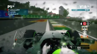 F1 2014 (PS3) Online - GP de Brasil bajo la Lluvia