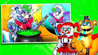 Try Not to CRINGE FNAF Animations CHALLENGE REACT with Circus Baby and Glamrock Freddy