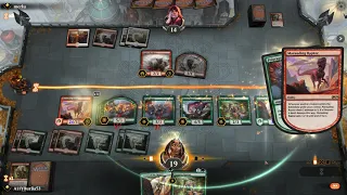 MTGA Marauding Raptor + Polyraptor = INFINITE dino bois