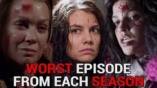 The Walking Dead Worst Episode From Each Season