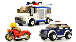 Build Lego Police Cars -  Sluban M38-B0650, M38-B0652  Police special forces