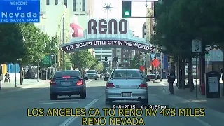 Los Angeles CA to Reno NV 2015 HD