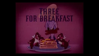 Donald Duck – Three for Breakfast (1948) – 1950s reissue titles