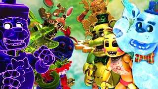 Five Nights At Freddy’s VS FNAF AR FIGHT MOVIE