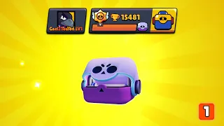 BRAWL STARS - MON PREMIER PACK OPENING SUR LE COMPTE POUVOIR 1 !! EPIC REACTION