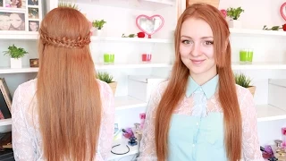 ♥ Прическа для учебы и не только:ЛЕГКО И БЫСТРО от MakeupKaty ♥