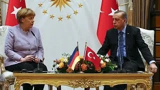 Angela Merkel preocupada com a liberdade de expressão na Turquia