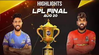 LPL FINAL MATCH THE 2023 Blove Kandy vs dambulla aura 2023 Lanka primer league GHL CAN Sport