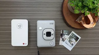 Comparison : LG PocketPhoto PD 233 vs INSTAX Mini Liplay Photo Print Test
