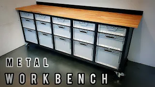 Simple DIY Workbench Practical with storage