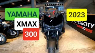 YAMAHA XMAX 300 2023 SRP 299,500 | SPECS, WALK AROUND, PRICE, 1ST LOOK, KIRBY MOTOVLOG