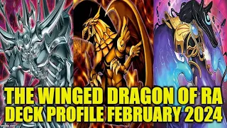 THE WINGED DRAGON OF RA DECK PROFILE (FEBRUARY 2024) YUGIOH!