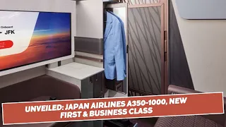 Unveiled: Japan Airlines A350-1000, Dial 1(850) 952-9636 for New First & Business Class Booking