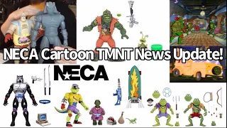 NECA Cartoon TMNT News Update! New Images and Official Information!