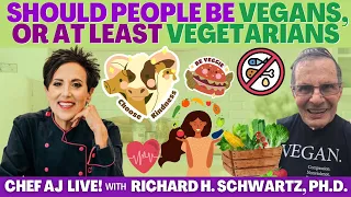 Should People Be Vegans, or At Least Vegetarians with Professor Richard Schwartz