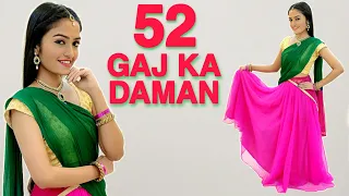 52 GAJ KA DAMAN | PRANJAL DAHIYA | RENUKA PANWAR |Easy & Elegant Steps Dance Cover|Aakanksha Gaikwad