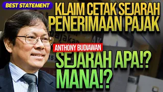 SRI MULYANI KLAIM CETAK SEJARAH PENERIMAAN PAJAK, ANTHONY BUDIAWAN: SEJARAH APA!? MANA!?