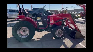 Mahindra 1626 HST OS 4x4 Utility Tractor
