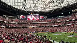 Kansas City Chiefs Entrance | Super Bowl LVIII in Las Vegas | February 11, 2024 | Allegiant Stadium