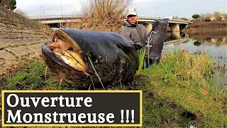 UNE OUVERTURE DU CARNASSIER ENORME ! PECHE DU SILURE AUX ABATS DE VOLAILLE